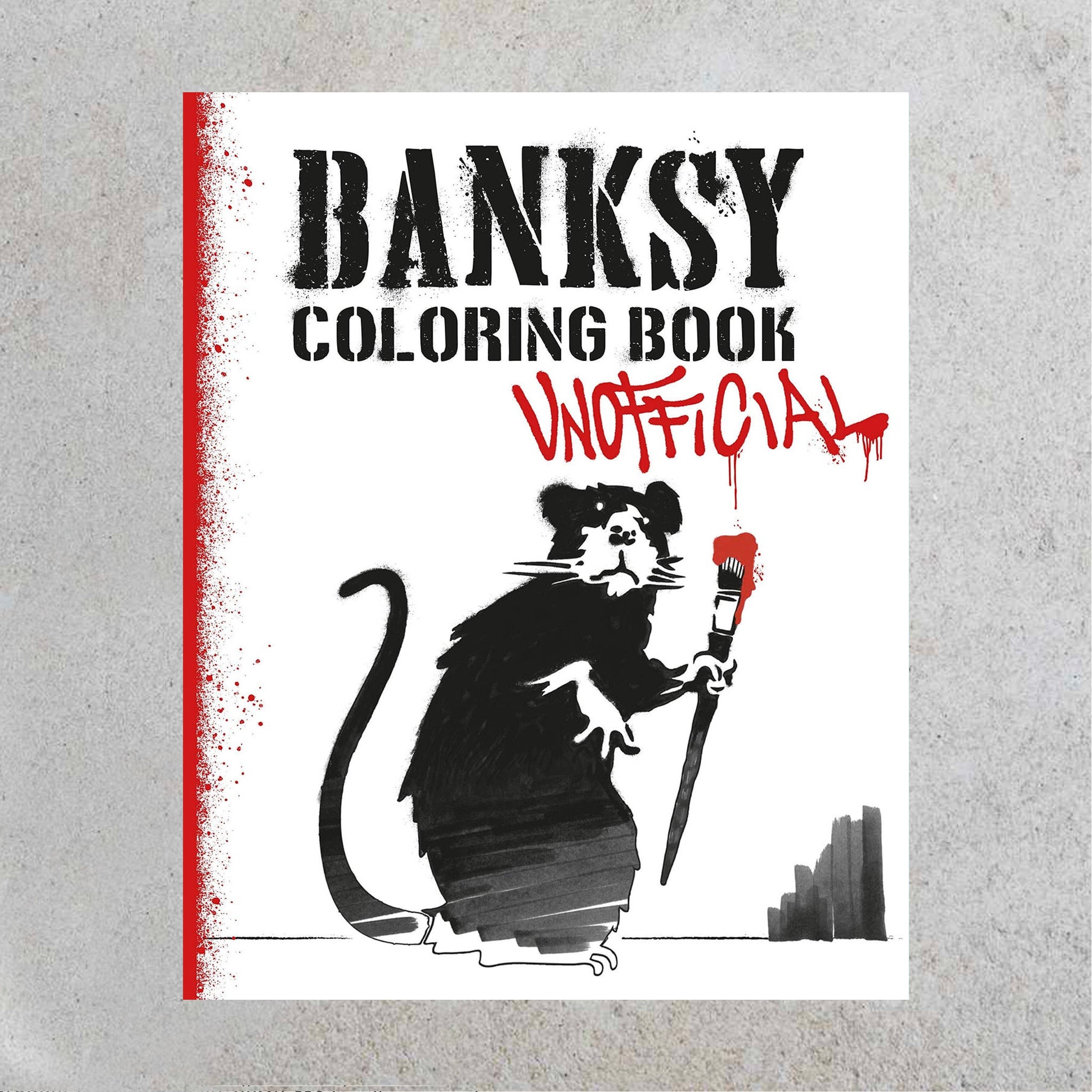 SCB Banksy Coloring Book Unofficial by Magnus Frederiksen The